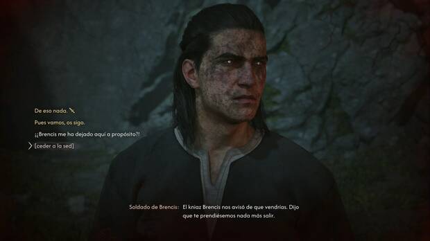 The Blood of Dawnwalker - Mala sangre; Coen se enfrenta a los soldados de Brencis