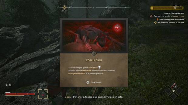 The Blood of Dawnwalker - Mejores habilidades; men� tutorial de corrupci�n