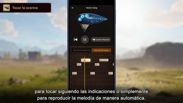 Ocarina virtual de Zelda Notes