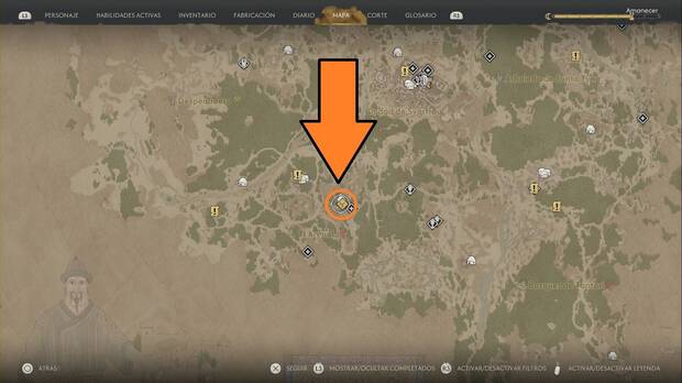 The Blood of Dawnwalker - Actividades de la Corte: Bakir; ubicación del cepo Antiguo sirviente