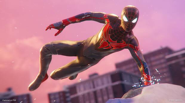 Captura de Spider-Man: Miles Morales en PS5.