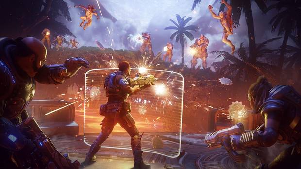 Captura de Gears 5.