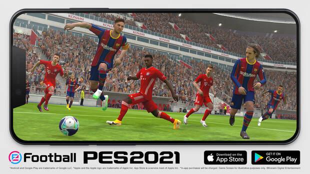 eFootball PES 2021 Mobile ya disponible gratis en iOS y Android Imagen 2