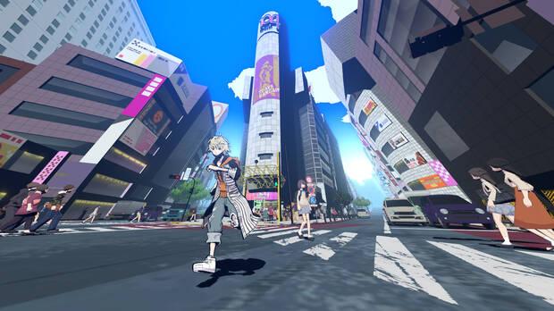 Las calles de Shibuya en 3D que podremos recorrer en NEO: The World Ends With You.