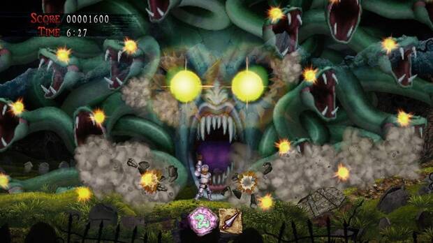 Captura de pantalla de Ghost 'n Goblins Resurrection.