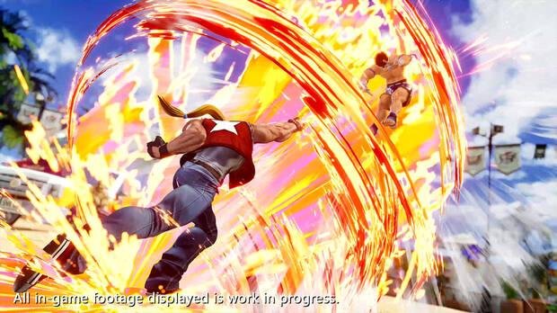 The King of Fighters 15 muestra a Terry Bogard en accin con vdeo e imgenes