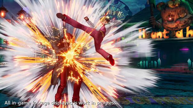 The King of Fighters 15 muestra a King en acci
