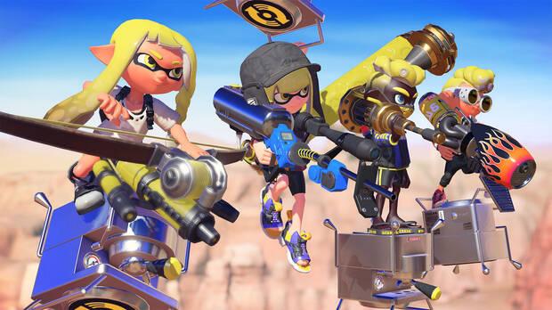 Captura de Splatoon 3, uno de los mejores juegos de Switch.
