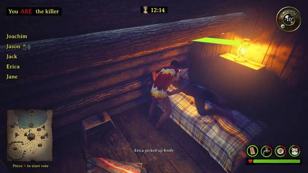 El asesino en Killer in the Cabin