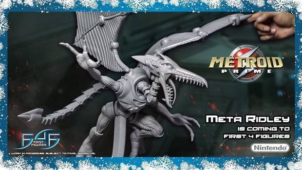 First 4 Figures trabaja en una figura de Meta Ridley de Metroid Prime Imagen 2