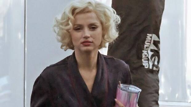 Ana de Armas como Marilyn Monroe