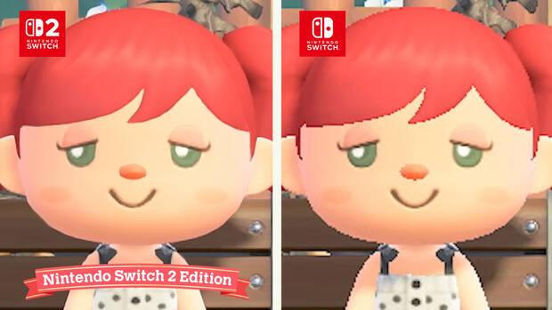 Animal Crossing: New Horizons - Comparativa gráfica y de resolución de Animal Crossing: New Horizons en Switch 1 y Switch 2