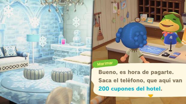 Animal Crossing: New Horizons - Novedades actualizaci�n 3.0: Decorar habitaciones del hotel y conseguir cupones