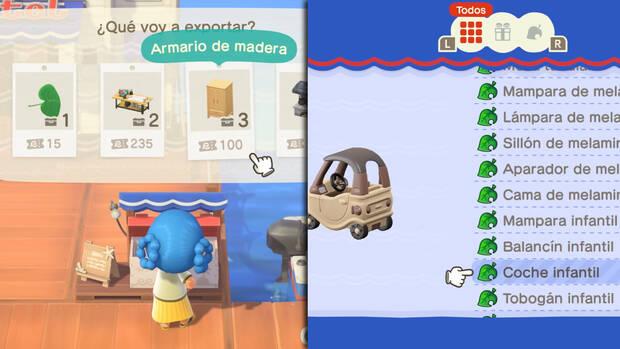Animal Crossing: New Horizons - Novedades actualizaci�n 3.0: Crear proyectos de bricolaje para donar al hotel y comprar objetos de Rosauria
