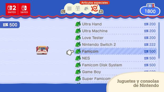 Animal Crossing: New Horizons - C�mo desbloquear y conseguir consolas retro de Nintendo