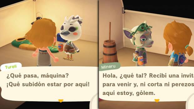 Animal Crossing: New Horizons - C�mo desbloquear a los vecinos Tureli y Mineru de The Legend of Zelda