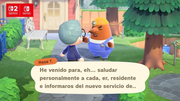 Animal Crossing: New Horizons - C�mo desbloquear el servicio de limpiezas de Rese T. Ado y hacer que visite la isla