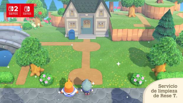 Animal Crossing: New Horizons - C�mo funciona el servicio de limpiezas de Rese T. Ado