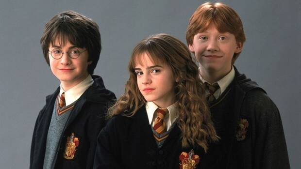 Harry Potter trío protagonista 20 años