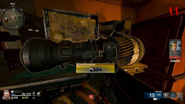 CoD Black Ops 6 Zombis Easter egg Liberty Falls - Construir el Thrustodyne M23