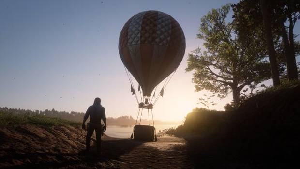 Red Dead Redemption 2 nos permite pasear en globo aerosttico con este mod Imagen 3