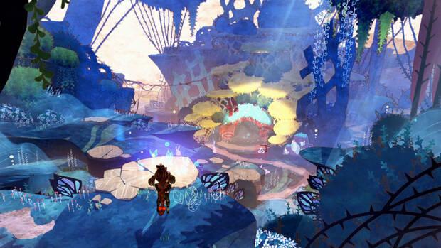 Bayonetta Origins' hace gala de un apartado art�stico sencillo, pero de gran belleza.