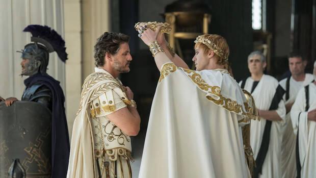 Gladiator II con Pedro Pascal
