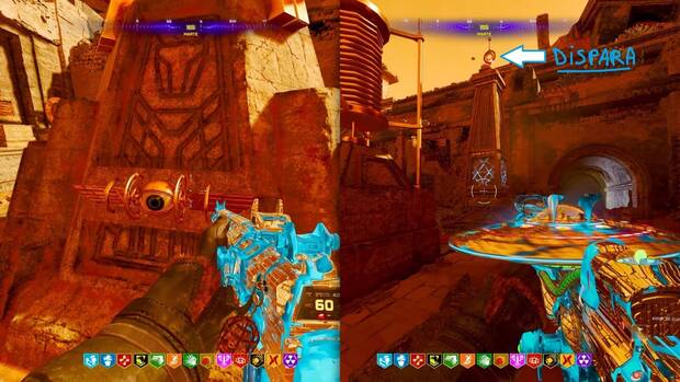 CoD Black Ops 7 Zombis Astra Malorum - Activar las antenas de los pedestales de Marte para encender sus símbolos