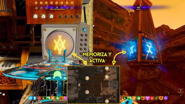 CoD Black Ops 7 Zombis Astra Malorum - Símbolos de las antenas de Marte