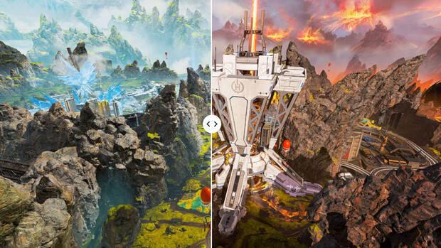 Apex Legends temporada 4 cambios en el mapa - Recolector planetario