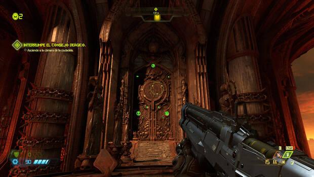 Guía DOOM Eternal Misión 1 - Cámara de la ciudadela