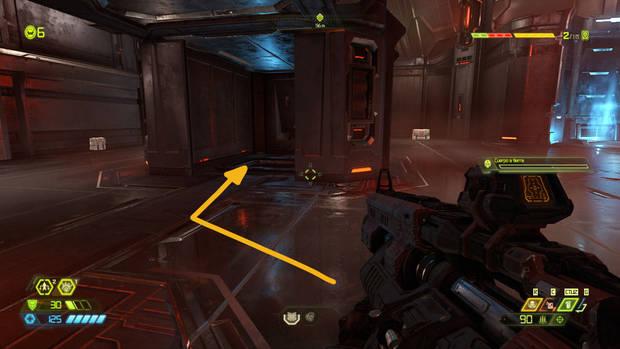 Guía DOOM Eternal - Misión 4: Base del Cazador Infernal - Conducto de ventilación oculto