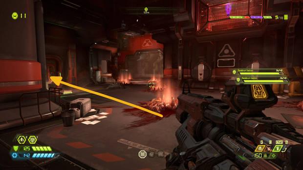 Guía DOOM Eternal - Misión 7: Núcleo de Marte - Estación con Llave de Slayer