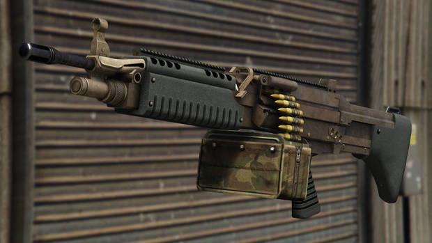 GTA Online - Ametralladora de combate