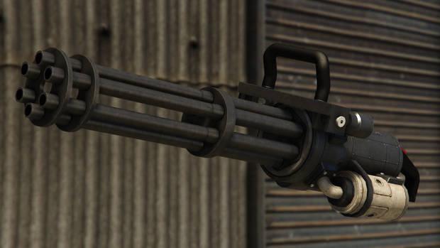 GTA Online - Minigun