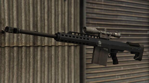 GTA Online - Fusil de francotirador pesado