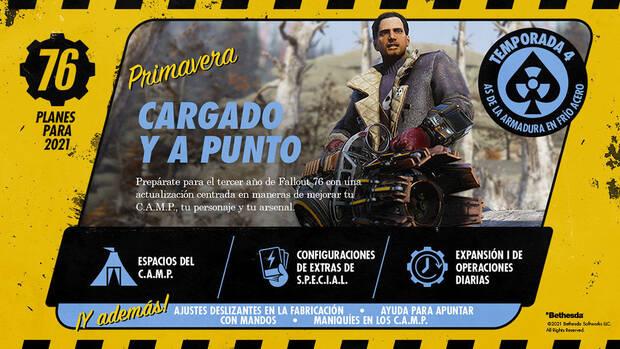 Fallout 76 contenidos verano 2021