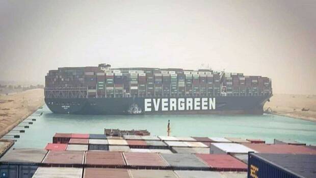 Canal Suez Bloqueado