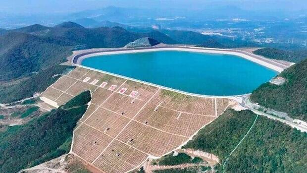 Agua china y sus embalses