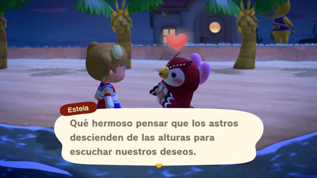 Estela y los objetos del zodiaco en Animal Crossing: New Horizons