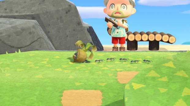Animal Crossing: New Horizons - Cómo atraer hormigas y moscas