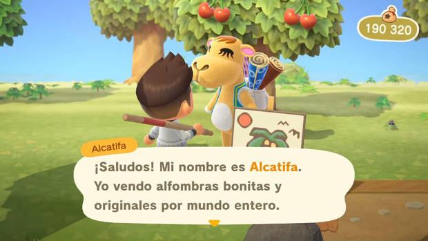 ¿Cuándo aparece Alcatifa en nuestra isla de Animal Crossing New Horizons?