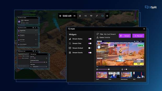 La Xbox Game Bar de Windows 10 para acceder al instante a xSplit sin abandonar la partida Imagen 2