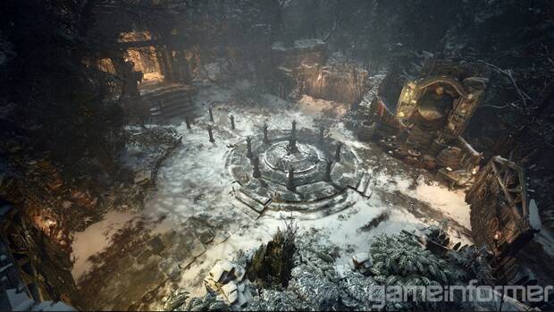 Imagen del pueblo de Resident Evil 8: Village.