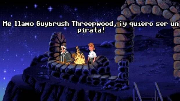 Inicio de Monkey Island