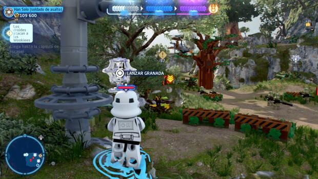 LEGO Star Wars: The Skywalker Saga - Los droides atacan a los Wookies Minikit #4