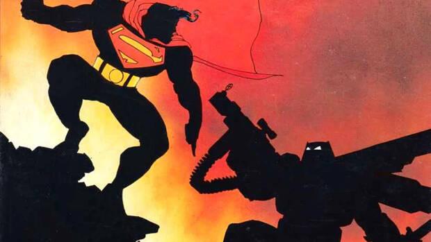 Batman y Superman en el cómic de Frank Miller