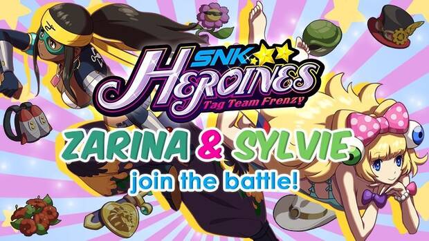 Zarina y Sylvie Paula Paula confirman su presencia en SNK HEROINES Imagen 2