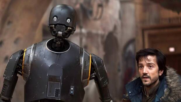 Cassian Andor y K-2SO