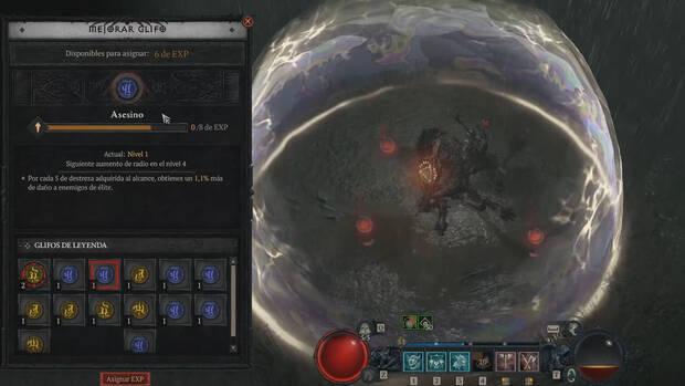 Diablo 4 - Cómo mejorar los glifos y subirlos de nivel